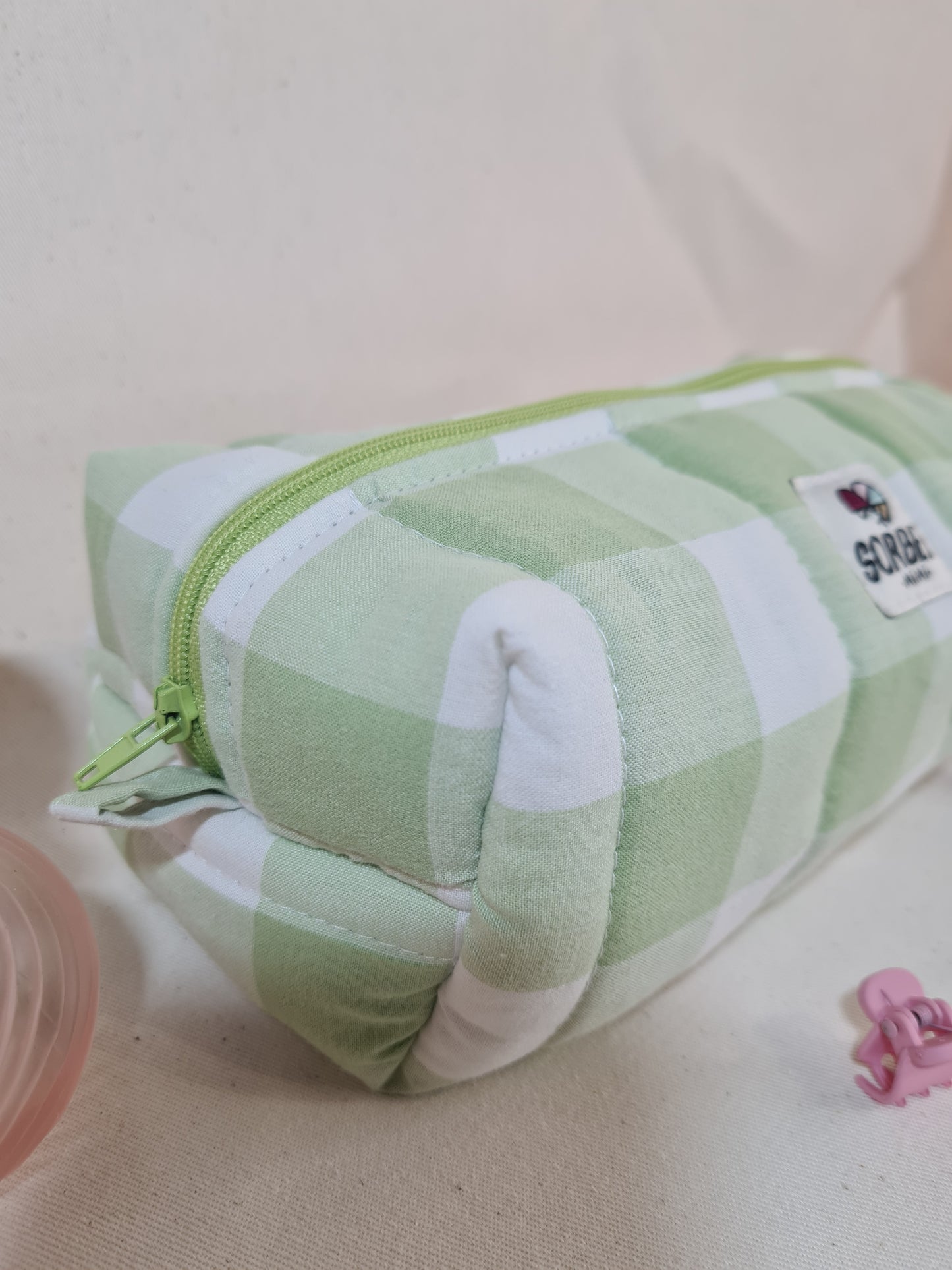 Trousse vichy pomme