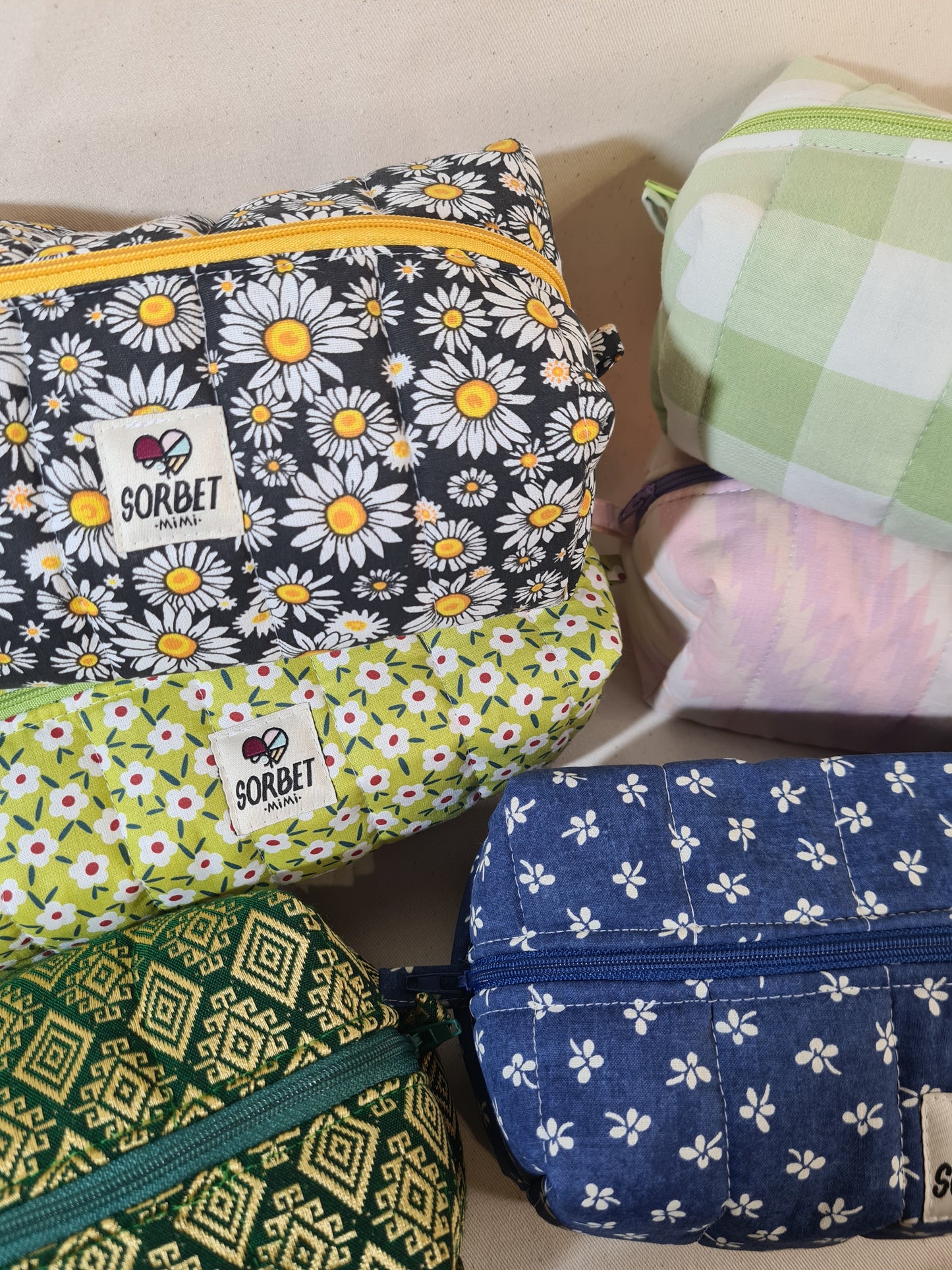 Trousse vichy pomme
