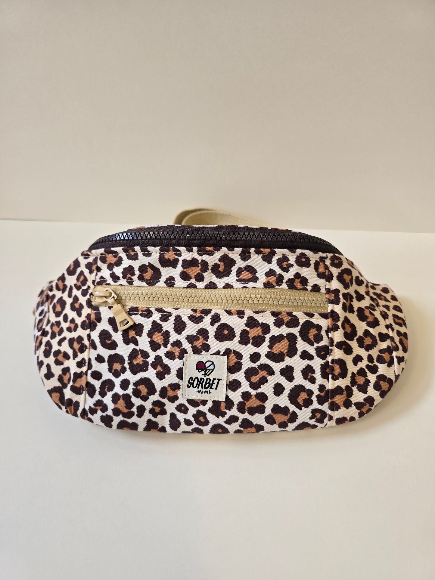 Grand sac banane Léopard