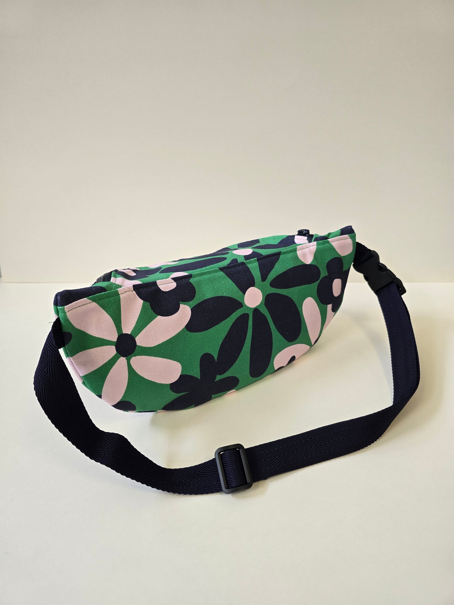 Grand sac banane fleurs