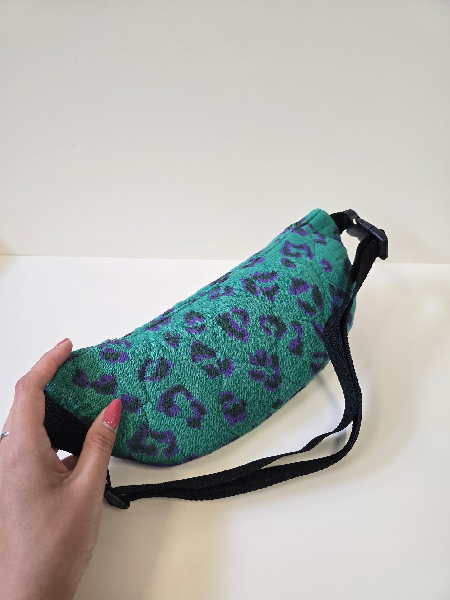 Grand sac banane Léopard