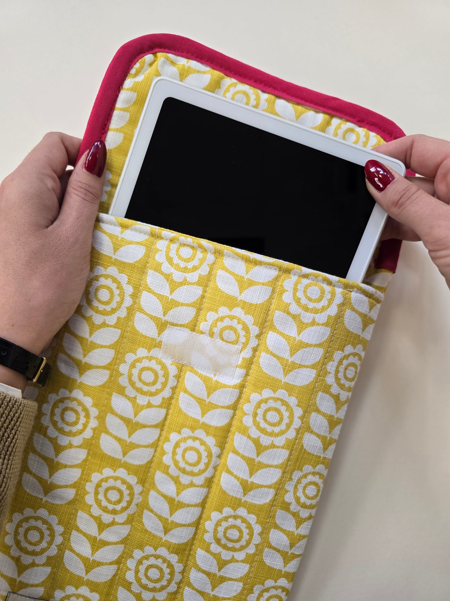 Housse ordinateur et tablette tournesol