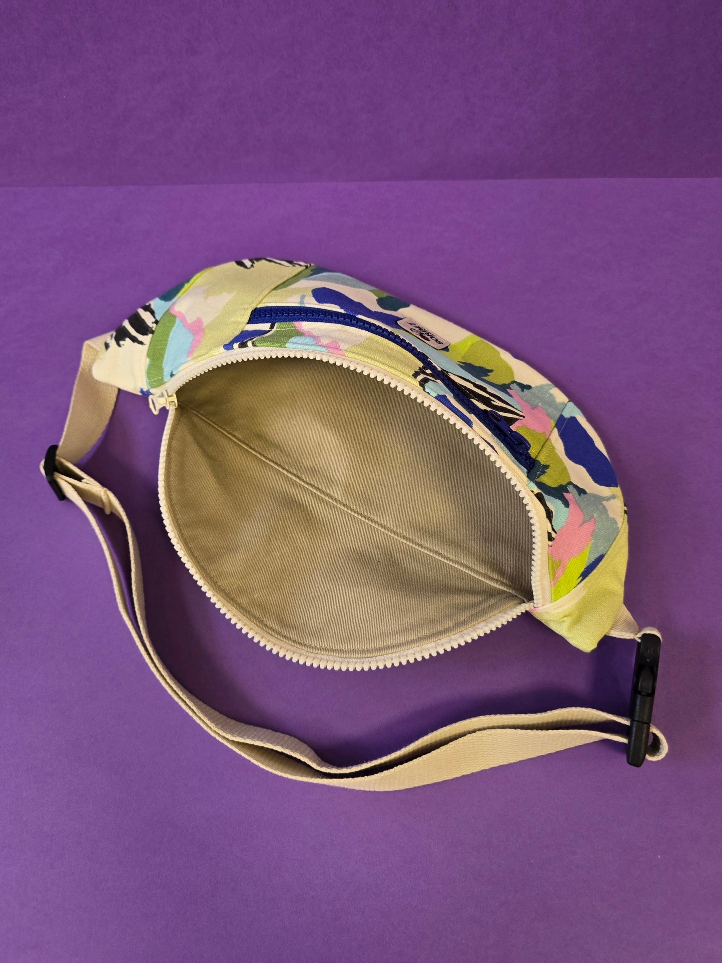 Grand sac banane peinture
