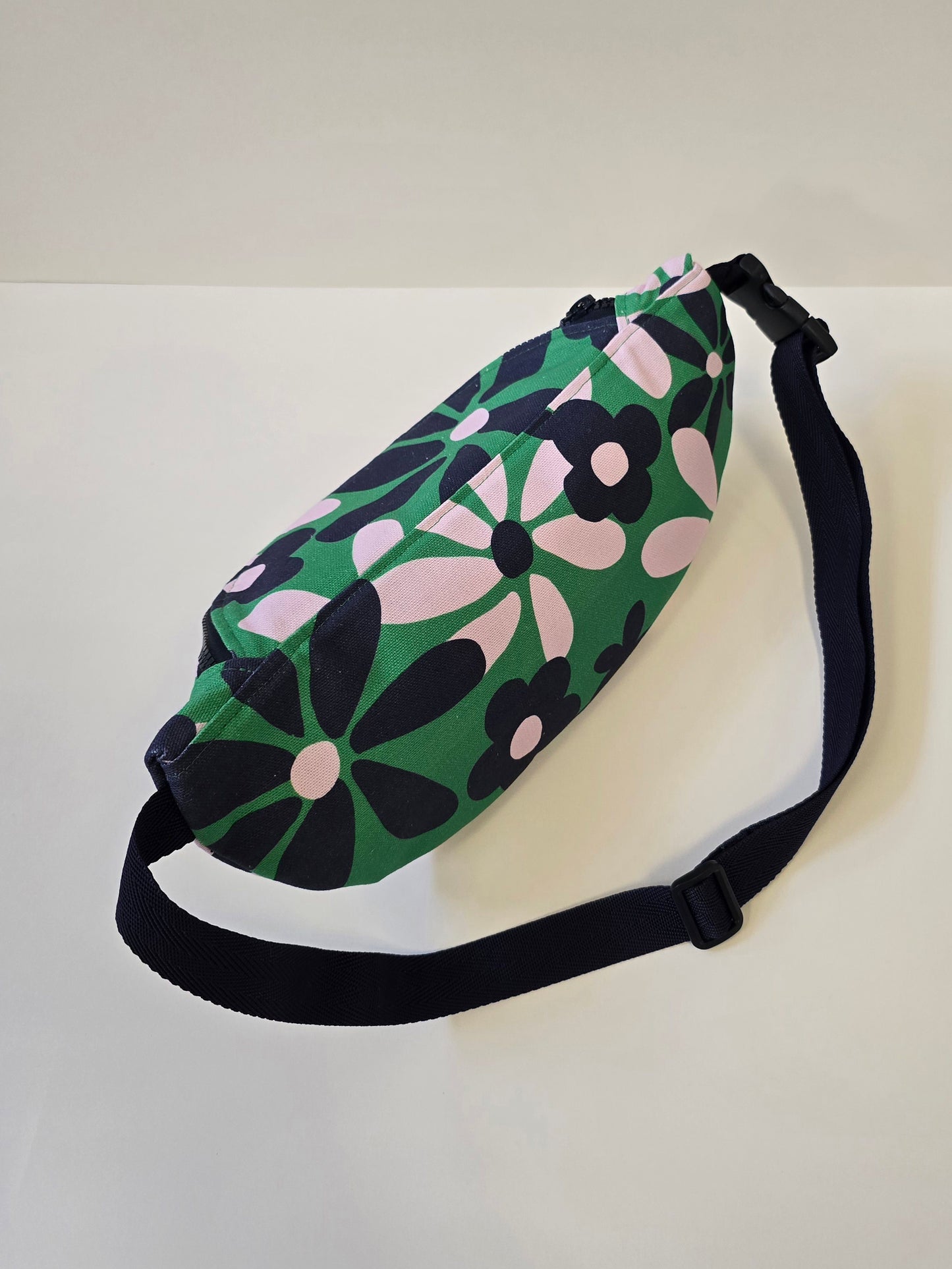 Grand sac banane fleurs