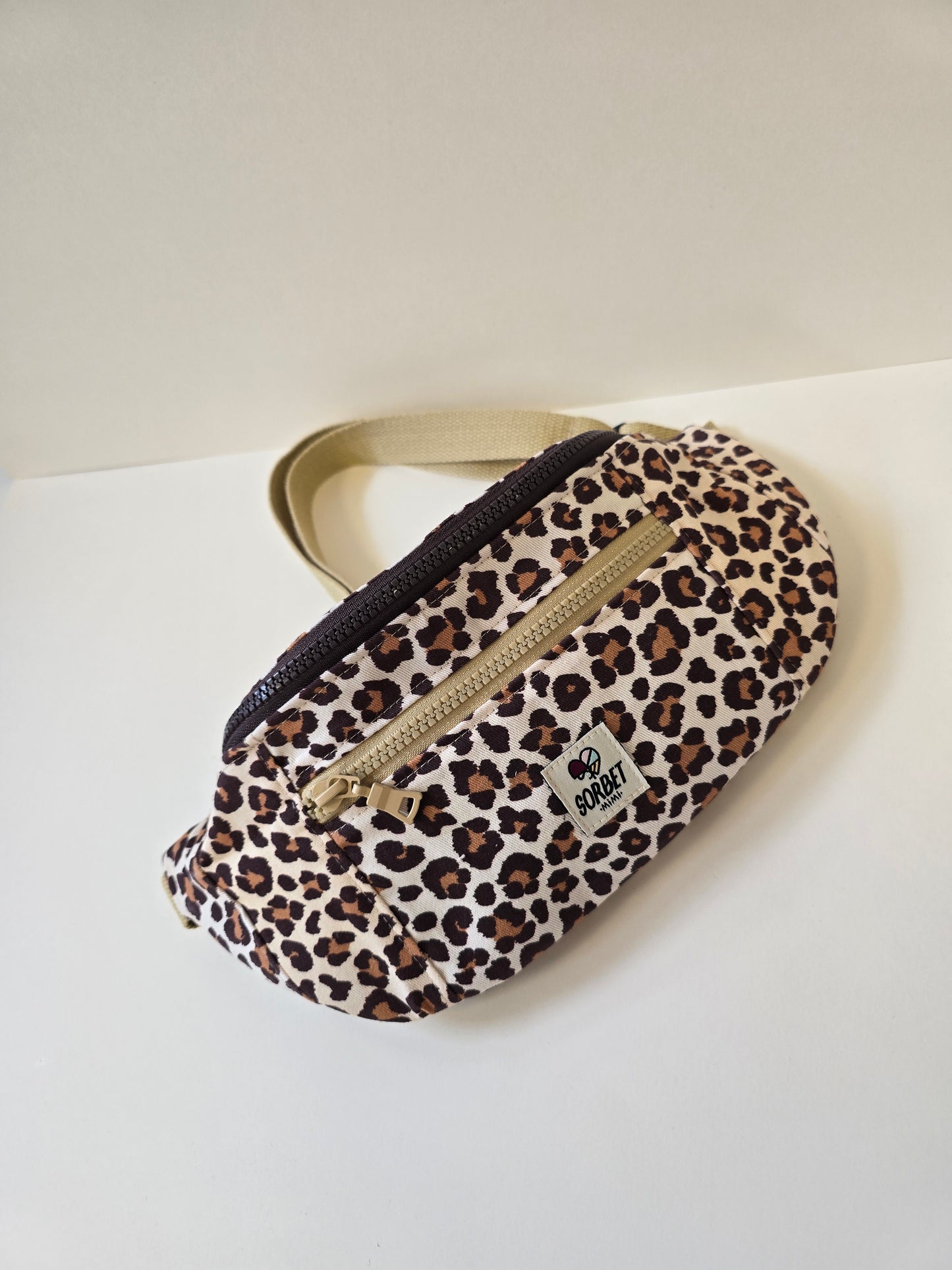 Grand sac banane Léopard