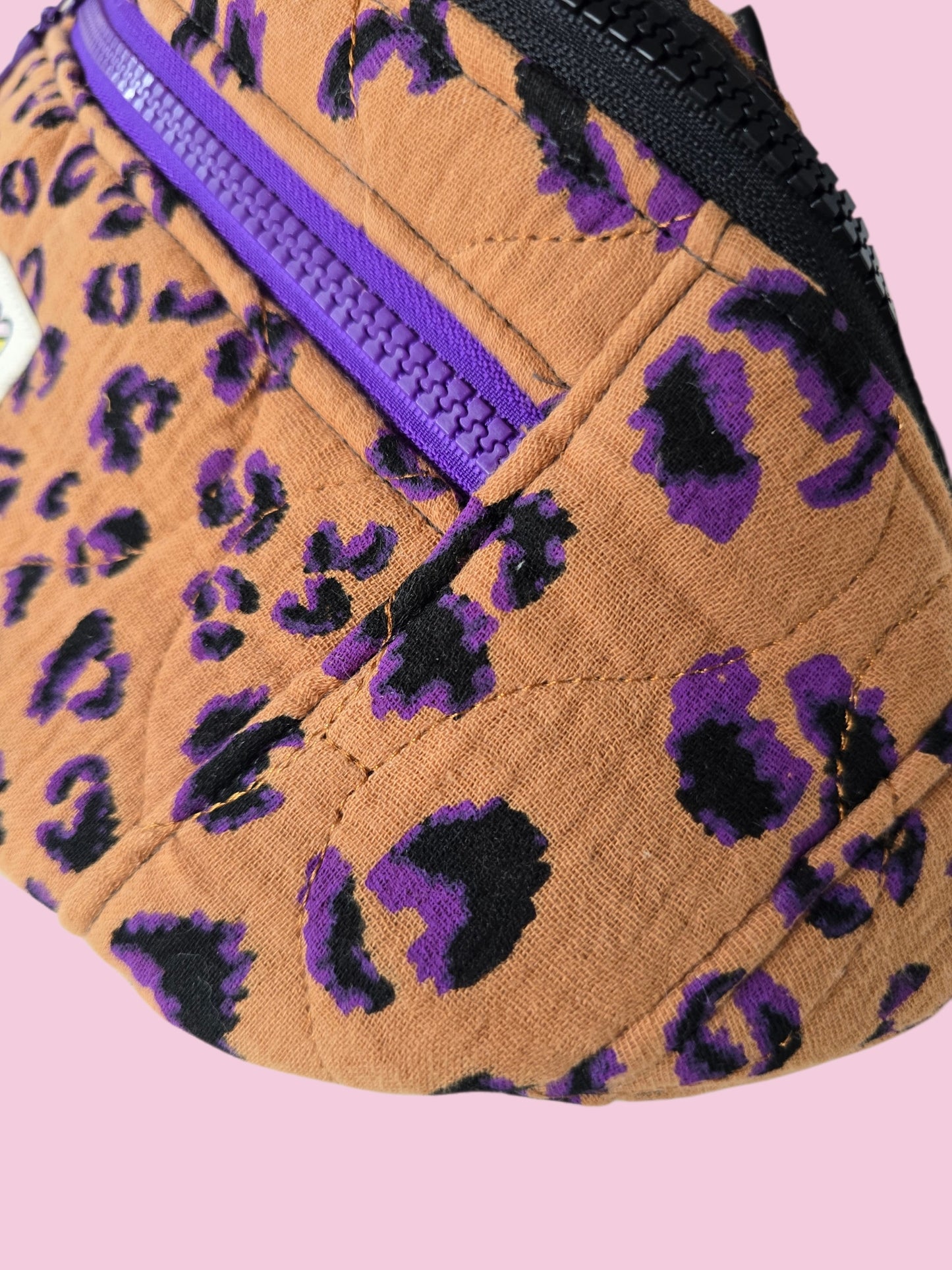 Grand sac banane Léopard