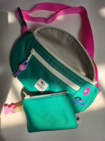Sac banane Suzy imperméable vert