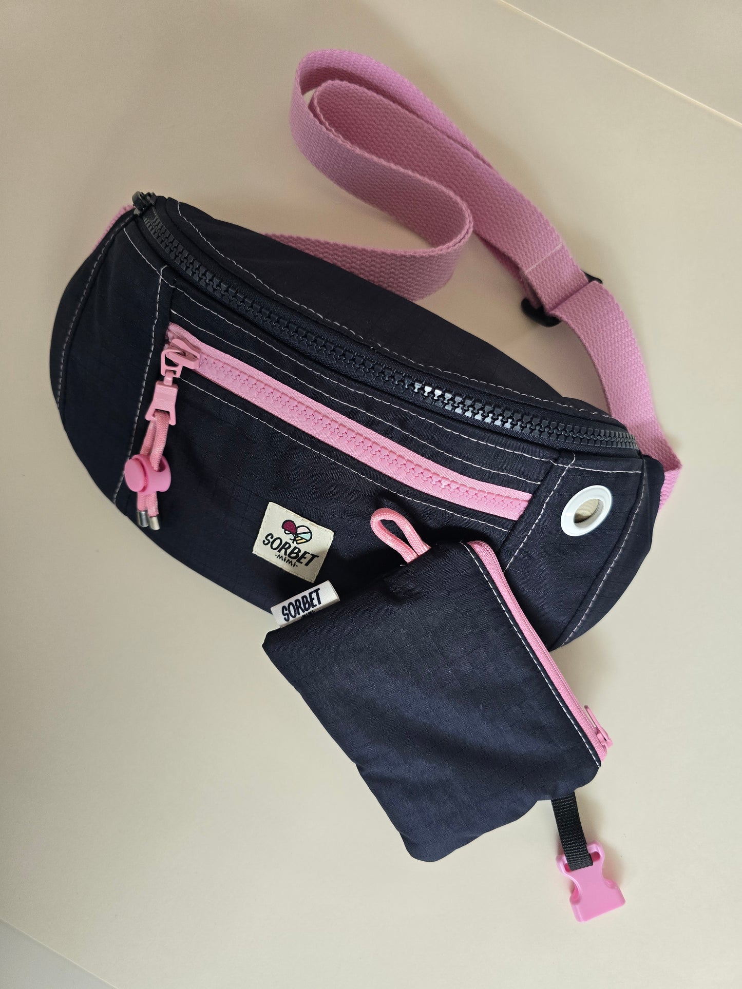 Sac banane Suzy imperméable bleu