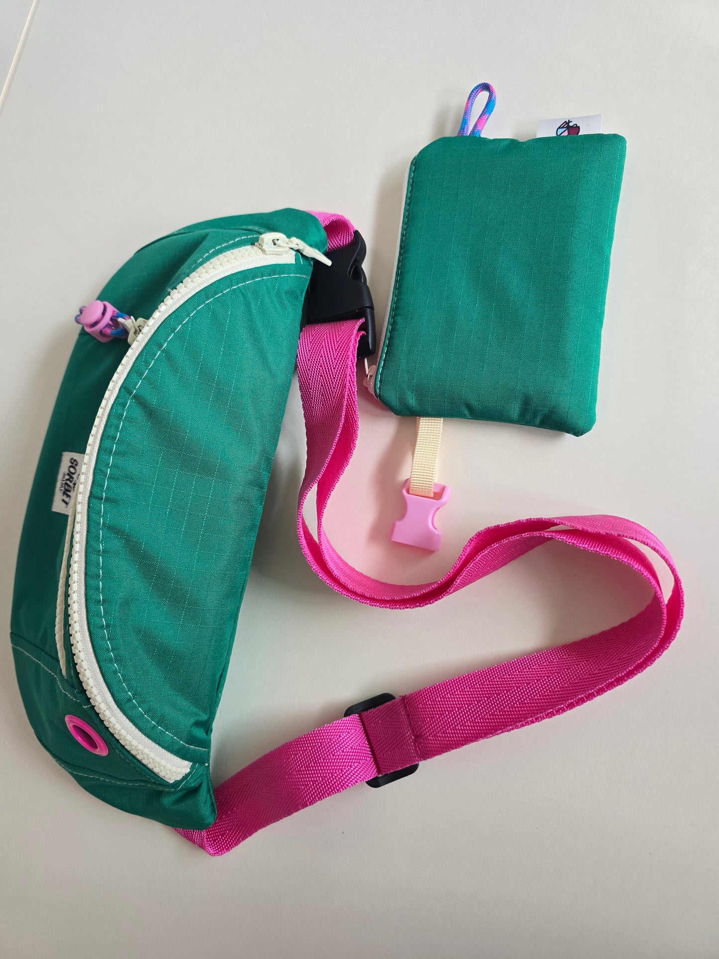 Sac banane Suzy imperméable vert