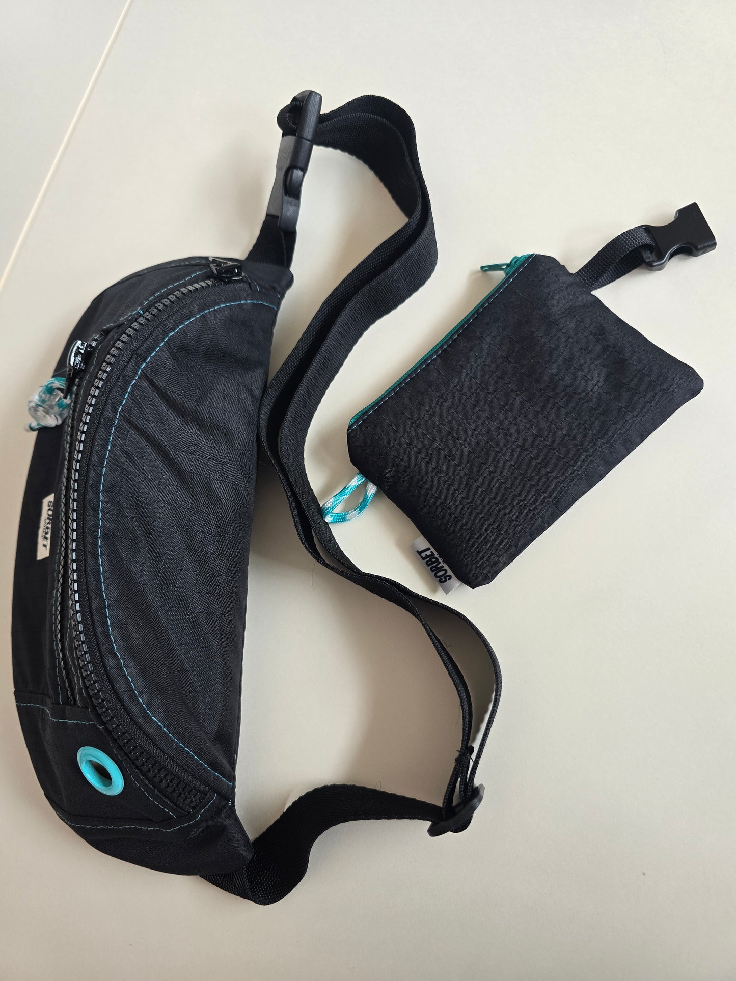 Sac banane Suzy imperméable noir