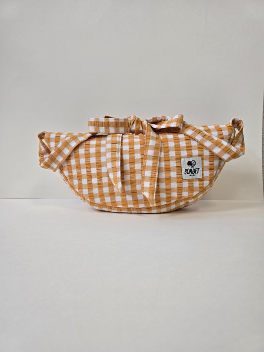 Sac à main Pedro vichy jaune