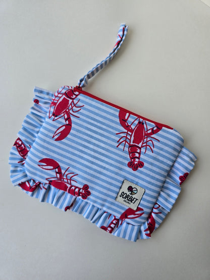 Petite pochette à volant