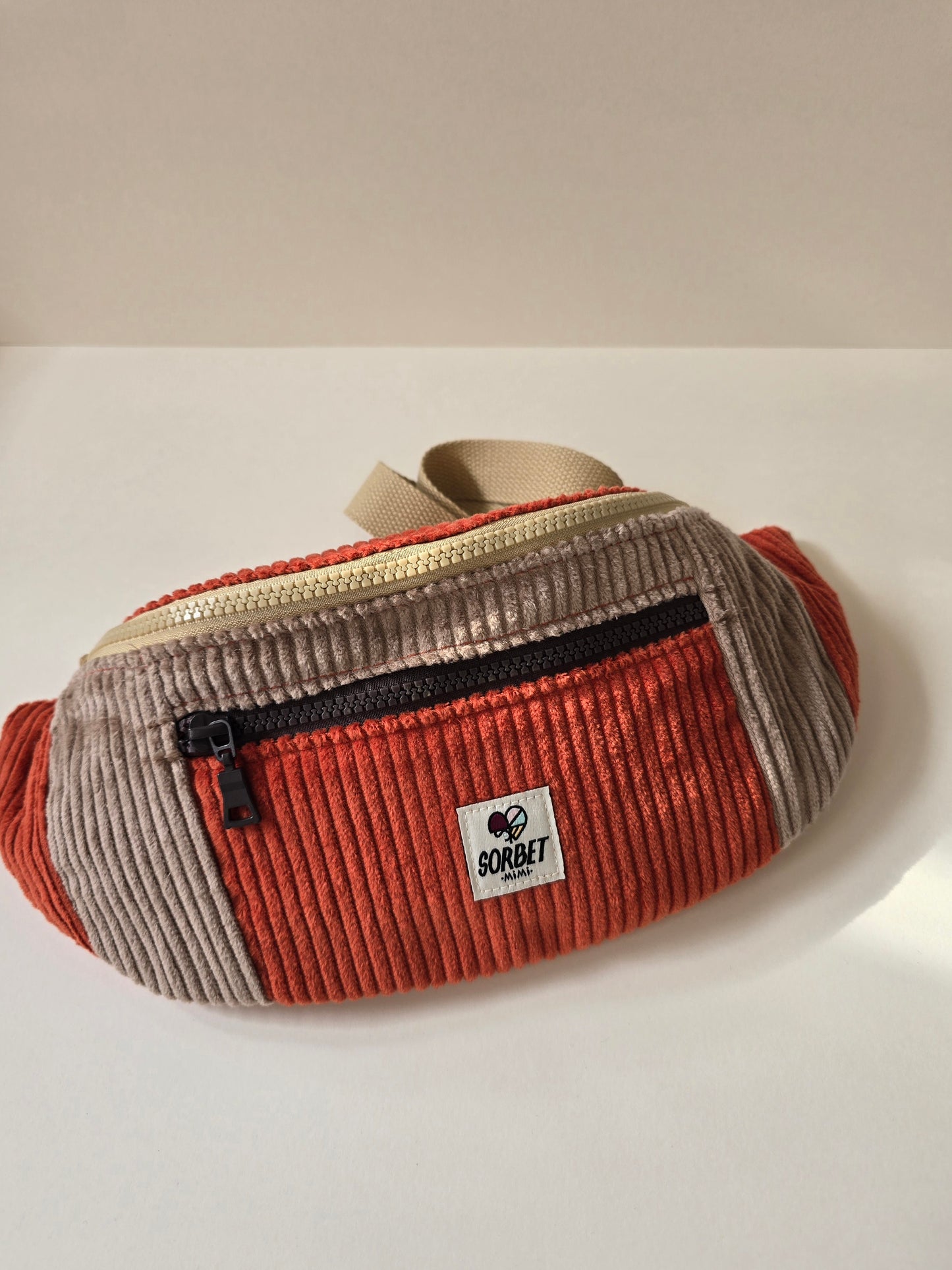 Grand sac banane orange