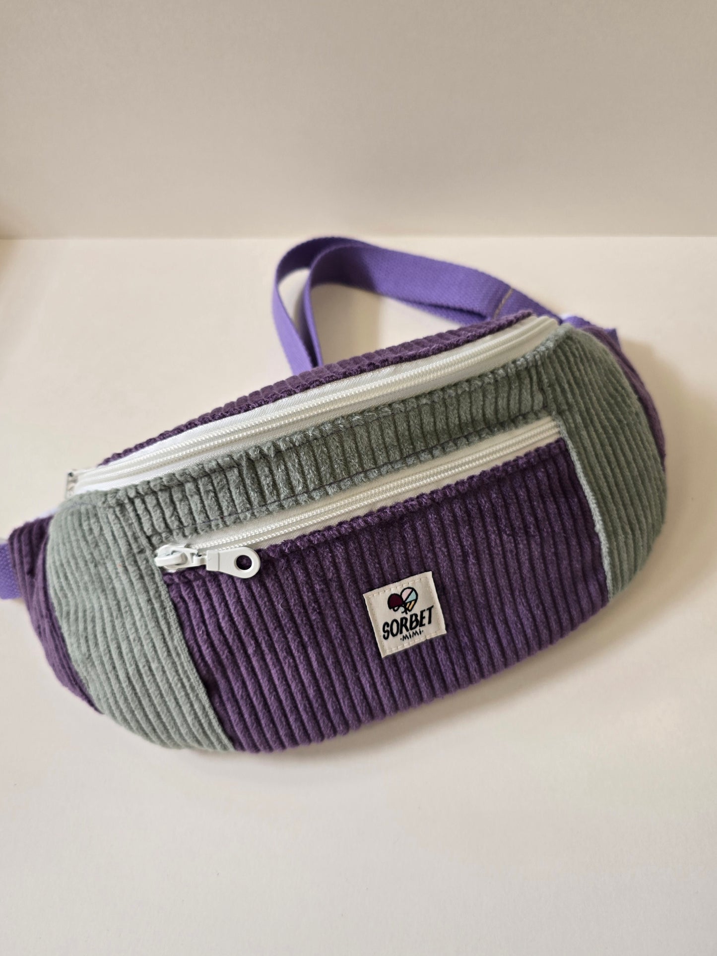 Grand sac banane lila