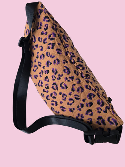 Grand sac banane Léopard