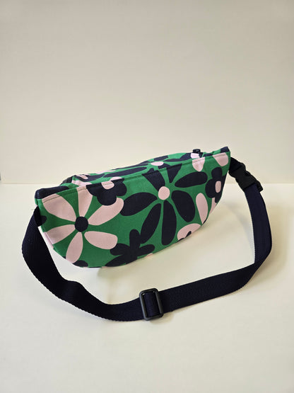 Grand sac banane fleurs