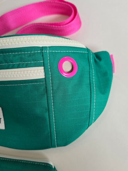Sac banane Suzy imperméable vert