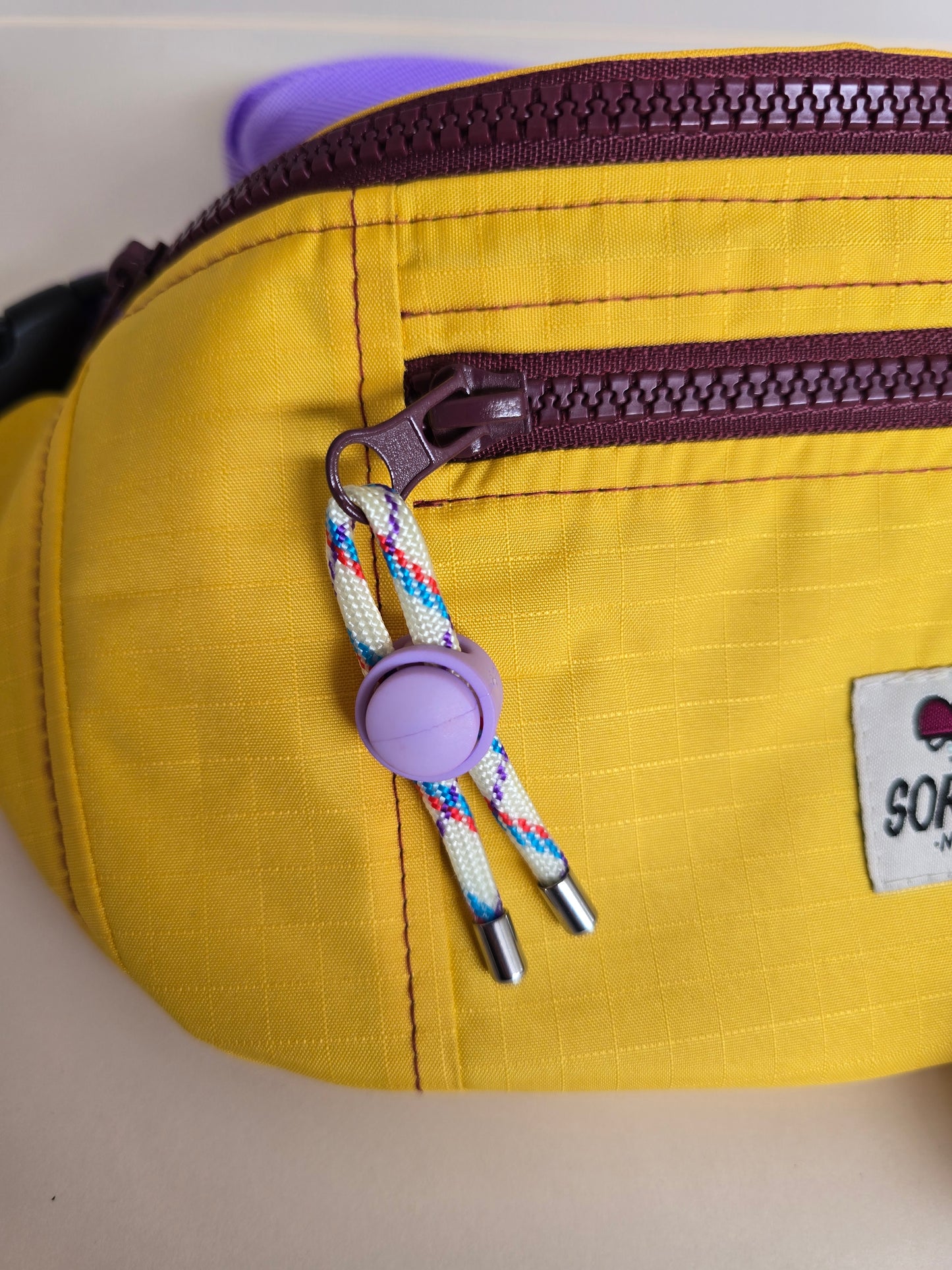 Sac banane Suzy imperméable jaune