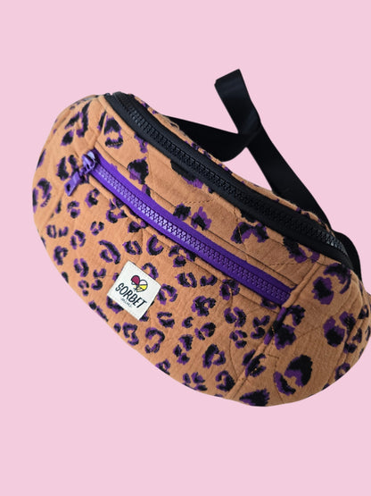 Grand sac banane Léopard