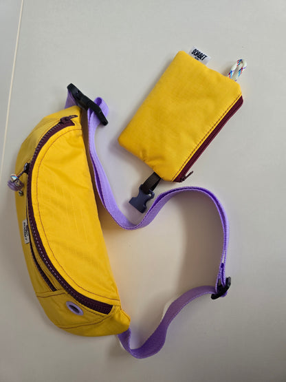 Sac banane Suzy imperméable jaune