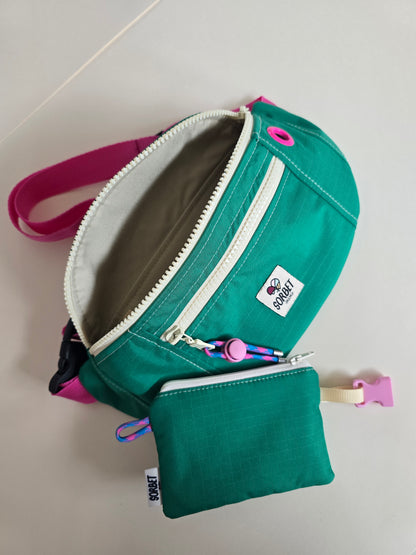 Sac banane Suzy imperméable vert