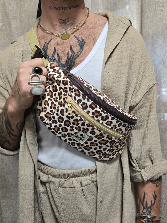 Grand sac banane Léopard