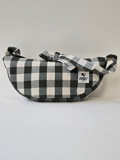 Sac à main Pedro vichy vert