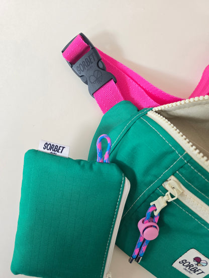 Sac banane Suzy imperméable vert