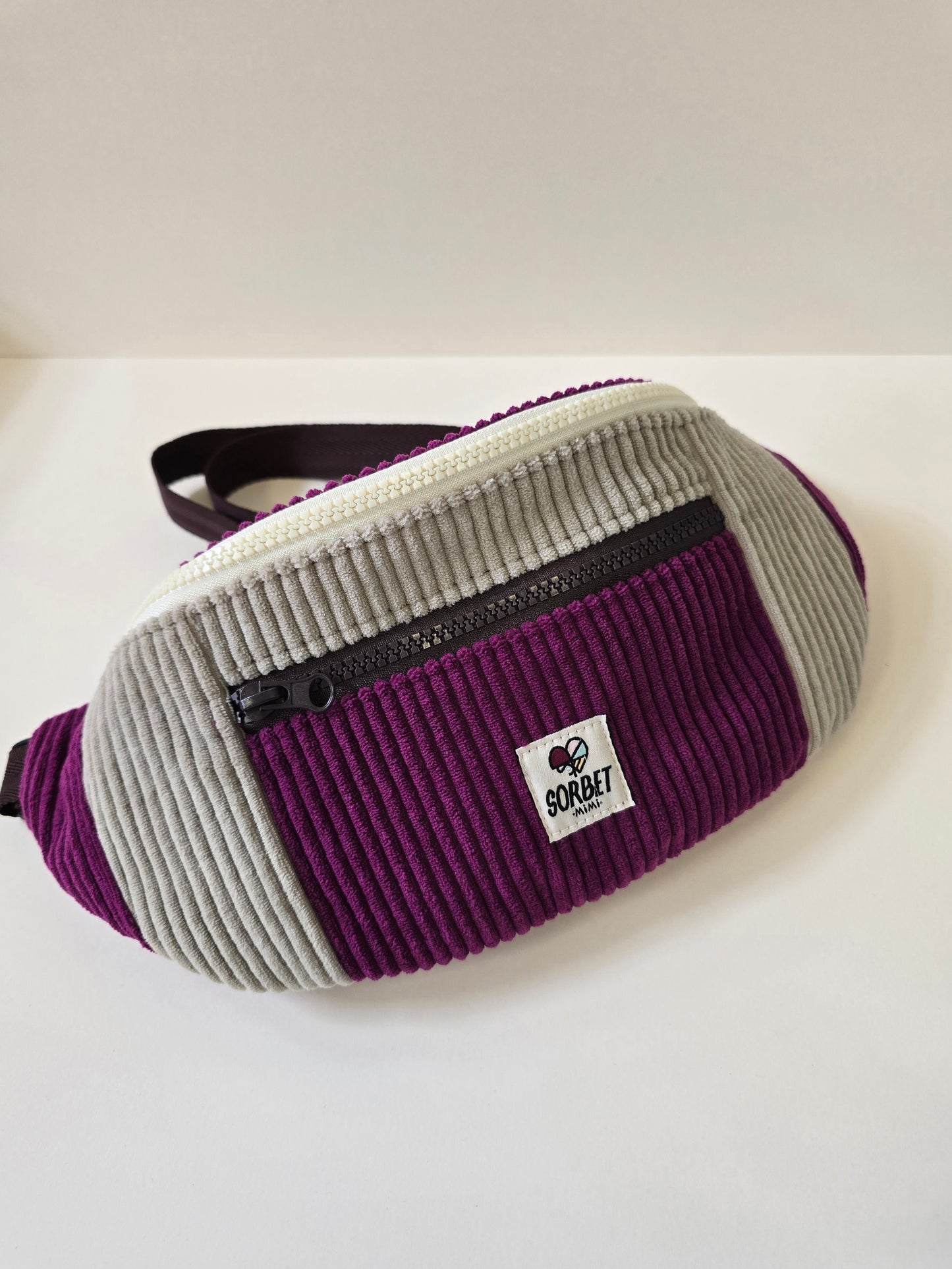 Grand sac banane fushia