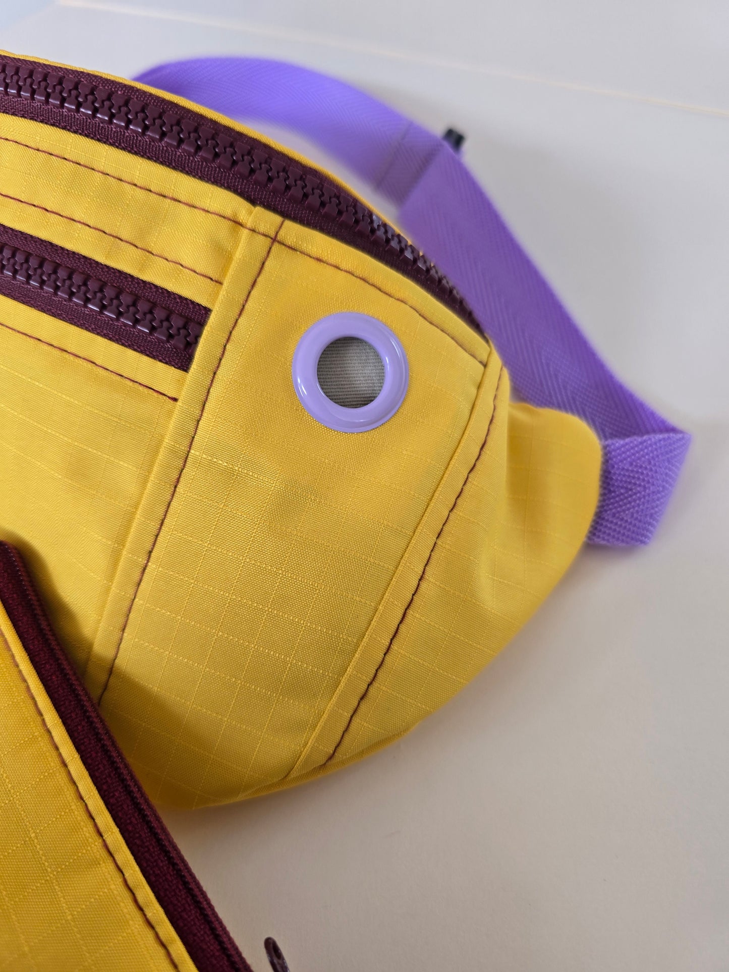 Sac banane Suzy imperméable jaune