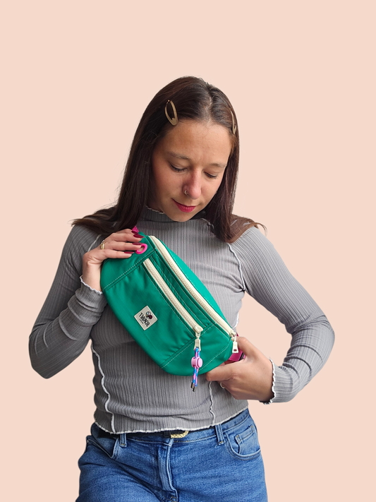 Sac banane Suzy imperméable vert