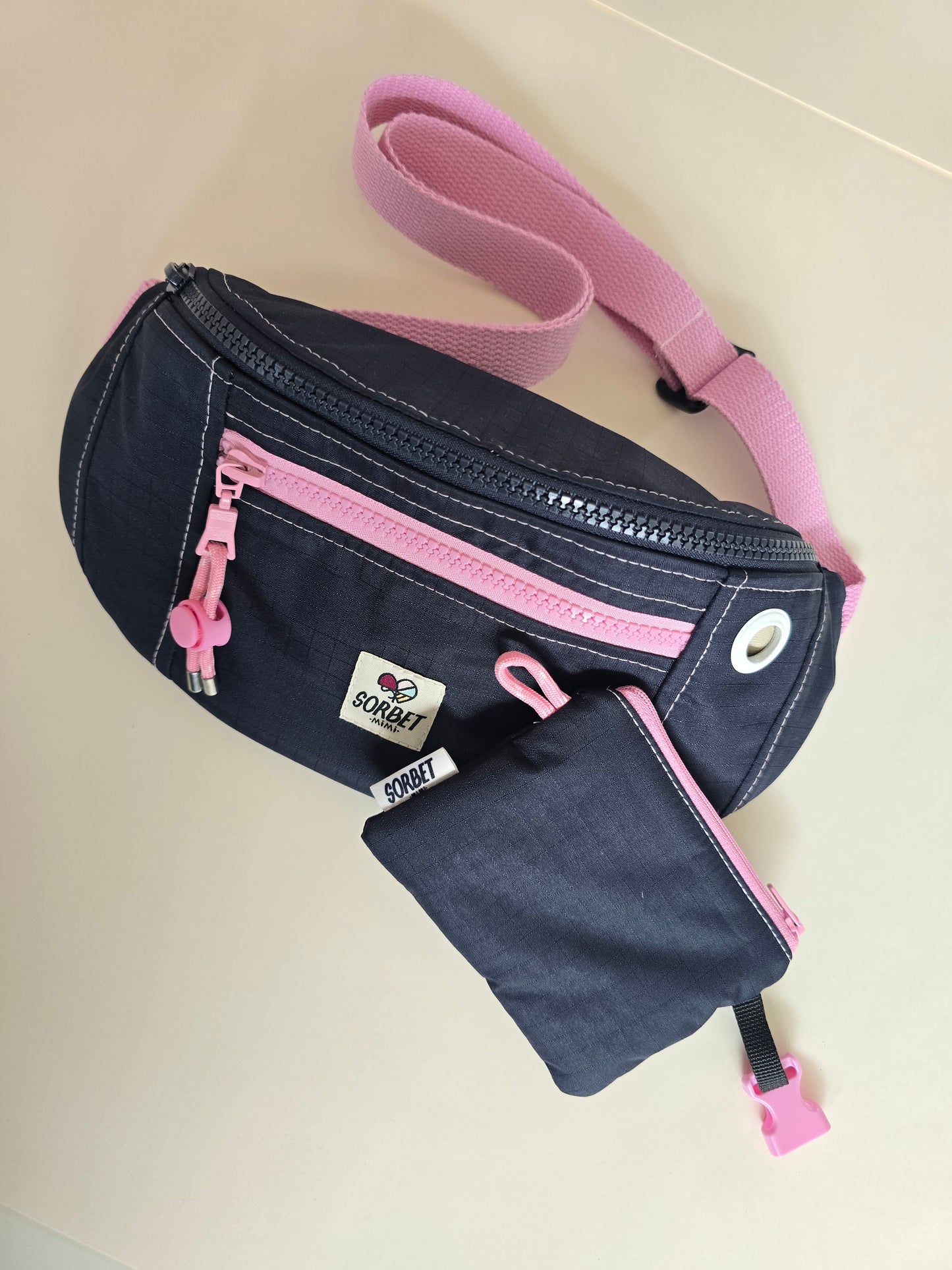 Sac banane Suzy imperméable bleu