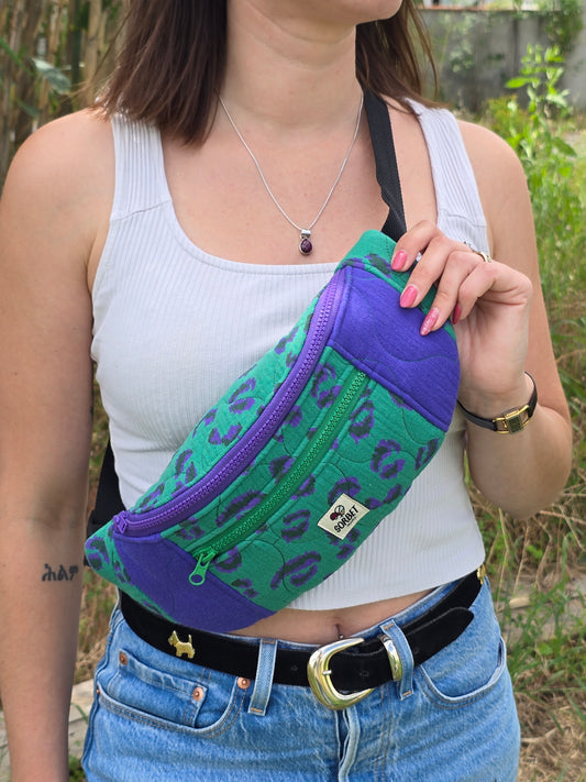 Grand sac banane Léopard